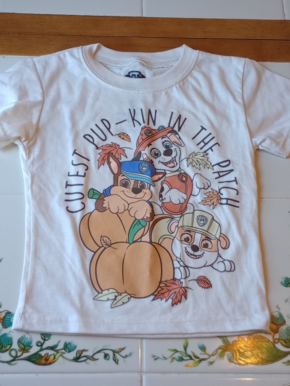 Paw Patrol 🐾 Autumn 🍁 Fall Kids Tee
